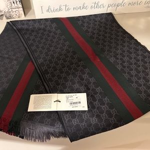 Men’s Gucci Silk Scarf